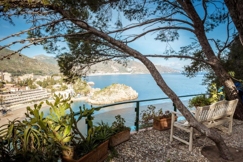 Terrazza Isola Bella Taormina Villa Buitenkant foto